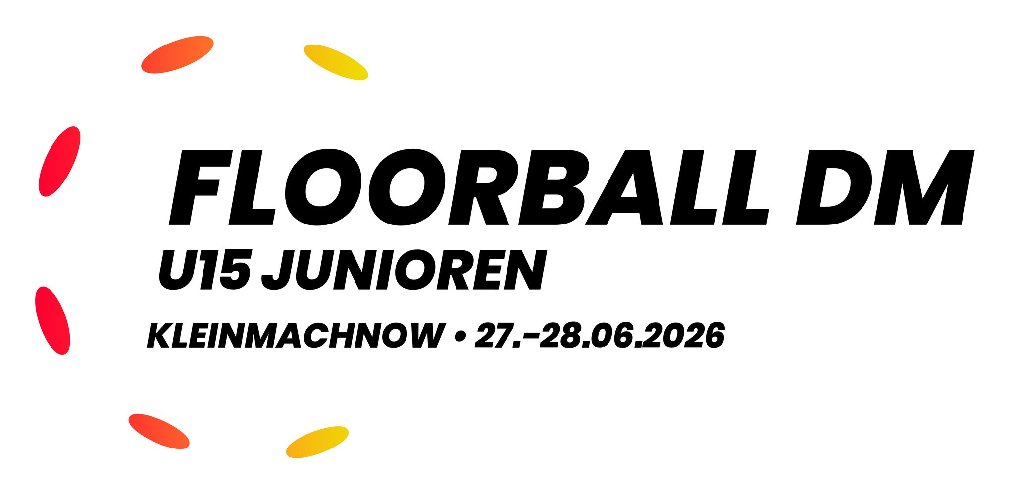 Floorball DM U15 Junioren, Kleinmachnow, 27. und 28. Juni 2026